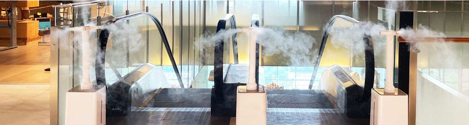 防疫消毒門公共空間擺設